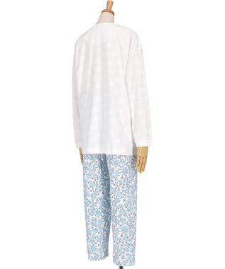 tsumori chisato SLEEP ツモリチサト パジャマ 長袖 長ズボン 綿100%(トップス) 綿混(ボトムス) UDX539 /ワコール アイボリー