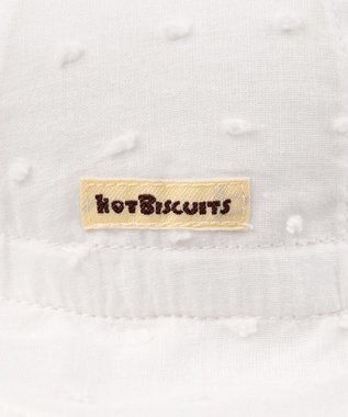 MIKI HOUSE HOT BISCUITS 【40-52cm】 チューリップハット(帽子) 白
