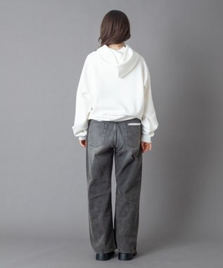 WEGO 【ユニセックス着用ITEM】ワンポイントプルパーカー ホワイト