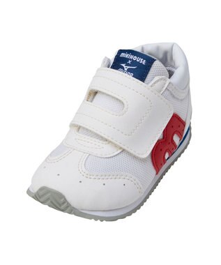 MIKI HOUSE HOT BISCUITS 【WEB限定】【13-15.5cm】ミズノコラボ セカンドベビーシューズ【WebLimited】 白