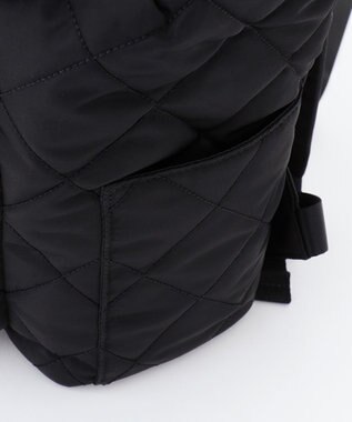 23区 キルティングナイロンバックパック ブラック系