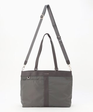 LA BAGAGERIE コンビ2WAYトートバッグ MEDIUM ダークグレー