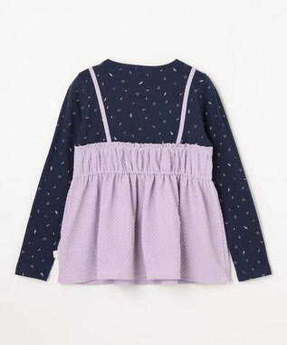 組曲 KIDS 【150-160㎝】メロディ ビスチェトップス ラベンダー