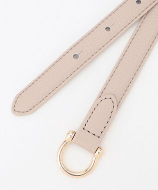 組曲 ウエストマークビットベルト グレージュ系