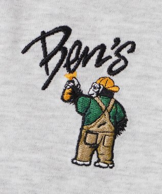 WEGO 【ユニセックス着用ITEM】別注BENDAVISワンポイントT（LS） アッシュグレー