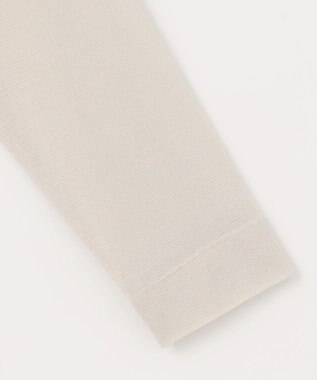 J.PRESS LADIES L シアータックフライス カーディガン ライトグレー系