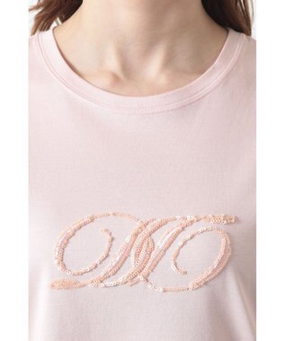 DAKS ロゴ スパンコール Tシャツ キャニオンサンセット