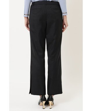 DAKS ストレッチウールパンツ ネイビー