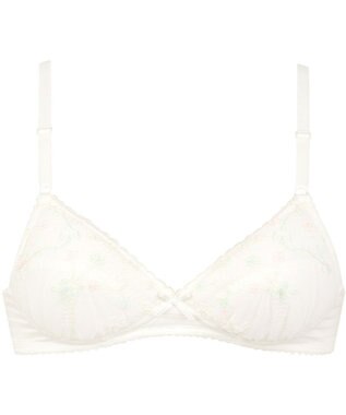 Wing ジュニア ノンワイヤーブラ Wing Teen やさしいフィット感 綿混素材(カップ肌側) 【STEP3 まるみをおびてきた胸に】 RB6136 ウイング／ワコール