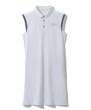 ZERO HALLIBURTON ノースリーブ 鹿の子 ミニワンピース 82831 W4S1b レディースゴルフ