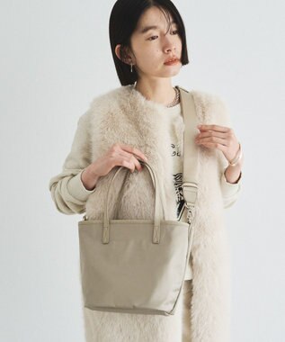 russet リバーシブル2wayトートバッグ(CE-1667) BeigePink