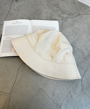 WEGO 【ユニセックス着用ITEM】プレーンバケットハット オフホワイト