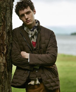  【インナーダウンとしても対応可】ポケッタブル２WAYストレッチダウン ブルゾン