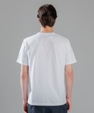 JOSEPH HOMME スビンソフトジャージー　ヘンリーネック半袖カットソー ホワイト系