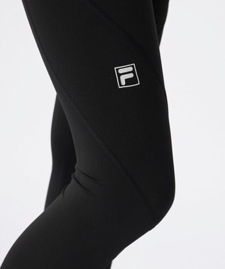 FILA GOLF／marie claire 【FILA GOLF】コンプレッションロングタイツ ブラック