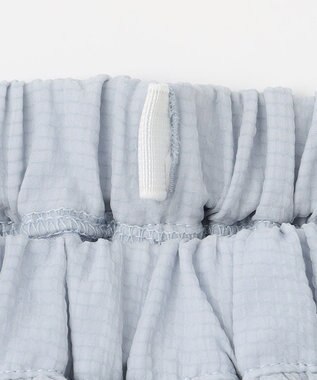 組曲 KIDS 【150-160㎝】シアーチェック スカート サックスブルー系