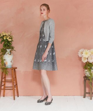 TOCCA FLOST FLOWER ドレス グレー系7