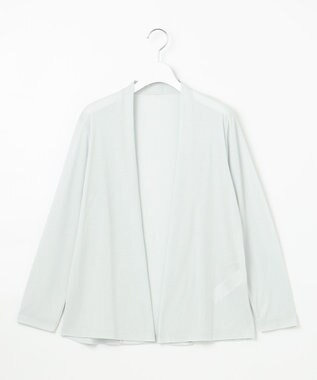 自由区 【好評につき新色追加・接触冷感・UVカット・洗える・XSサイズあり】ハンディカーディガン ミドル丈 黄緑系