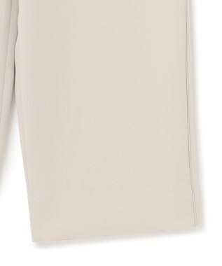 ICB L 【WEB限定カラーあり・洗える】 ライトダブルクロス ストレートパンツ トープ系