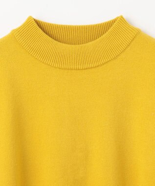 ANY L 【6色展開】ムースタッチボクシーニット イエロー