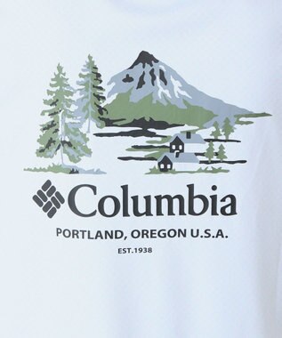 Columbia Columbia/ レイクアローヘッドグラフィックショートスリーブTシャツ /コロンビア White、 Mountain
