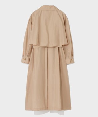 GRACE CONTINENTAL タッサードレスコート ベージュ