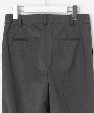 J.PRESS LADIES S 【セットアップ対応】BAHARIYE PINHEAD ストレート パンツ グレー系