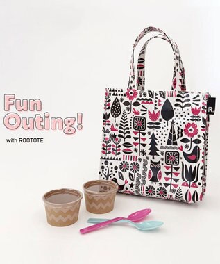 ROOTOTE 1307【ラミネート加工】EU.スクエア.クレール-D 01：シーズナル