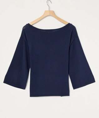 ONWARD Reuse Park 【組曲】ニット春夏 ネイビー