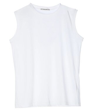 CRAFT STANDARD BOUTIQUE バイオ天竺ノースリタンク Off White