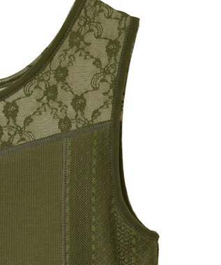 Green Parks ・ＳＵＧＡＲ　ＳＰＯＯＮ　２ｗａｙレースタンク（カップ Khaki