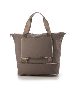 UNBILLION カシュカシュ cachecache / ポータブルシワナイロンボストンバッグ GY