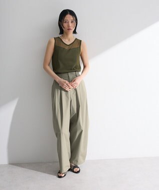 Green Parks ・ＳＵＧＡＲ　ＳＰＯＯＮ　２ｗａｙレースタンク（カップ Khaki