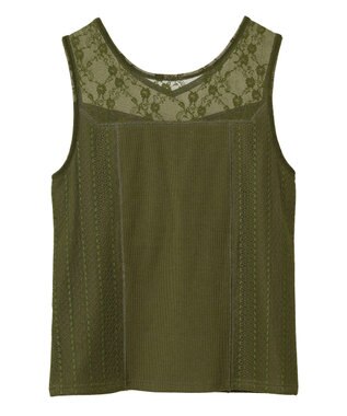 Green Parks ・ＳＵＧＡＲ　ＳＰＯＯＮ　２ｗａｙレースタンク（カップ Khaki