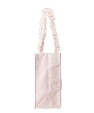 Maison de FLEUR レースリボンフリルハンドルスクエアトートMバッグ Light Pink