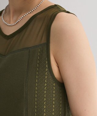 Green Parks ・ＳＵＧＡＲ　ＳＰＯＯＮ　２ｗａｙレースタンク（カップ Khaki