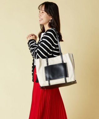 LA BAGAGERIE 【veganview】w handle canvas tote