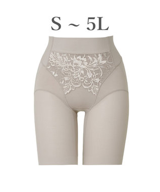 BRADELIS New York 【BRADELIS NewYork peace】綿混フィットレースガードル24 ブラデリス  1枚履きできるガードルショーツ