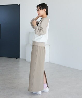 CRAFT STANDARD BOUTIQUE フクレジャカードラグランプルオーバー Light Gray