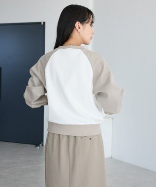 CRAFT STANDARD BOUTIQUE フクレジャカードラグランプルオーバー Light Gray