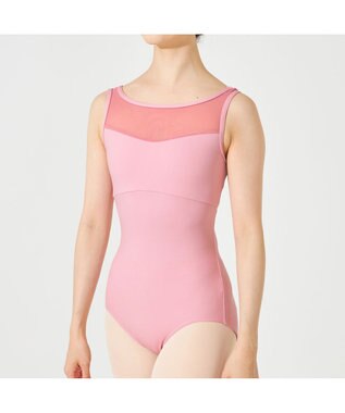 Chacott ノースリーブレオタード ピンク