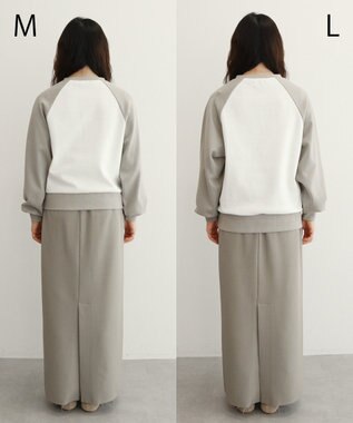 CRAFT STANDARD BOUTIQUE フクレジャカードラグランプルオーバー Light Gray
