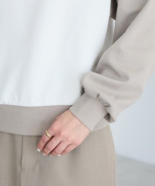 CRAFT STANDARD BOUTIQUE フクレジャカードラグランプルオーバー Light Gray