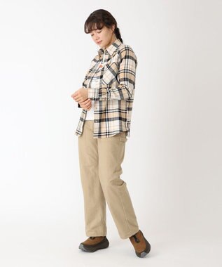 Columbia Columbia/ ウィメンズキャリコベイシンフランネルロングスリーブシャツ /コロンビア Canoe Multiplaid