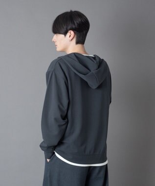 WEGO 【ユニセックス着用ITEM】アンサンブルZIPパーカー（LS） ブラック中濃色