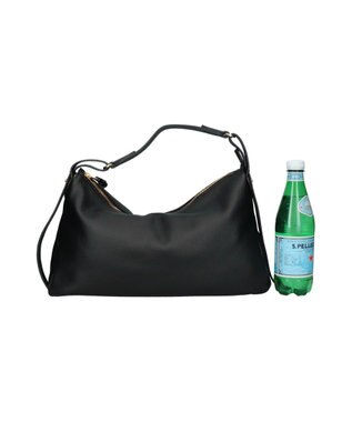 INTER-CHAUSSURES 【LORISTELLA】トライアングルショルダートート ブラック