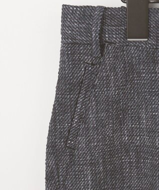 JOSEPH ABBOUD 【ウエストも伸びる！】ライトウェーブ パンツ グレー系1