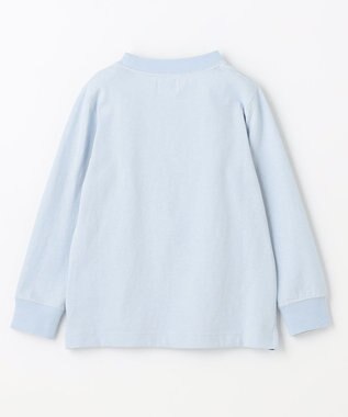 J.PRESS KIDS 【110-130cm】USAハウスロゴ ロングTシャツ サックスブルー系