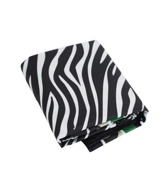 ROOTOTE 3664【エコバッグになるチャームトート】LT.トール.スカーフ-A 06：ゼブラ