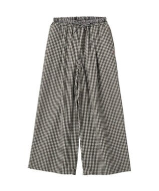 CRAFT STANDARD BOUTIQUE サッカーチェックイージーパンツ Gray